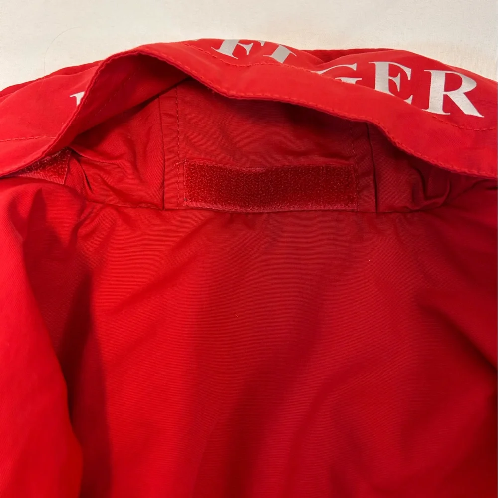 Tommy Hilfiger Water-Resistant Hooded Regatta Red‎ Jacket Men’s Size XL